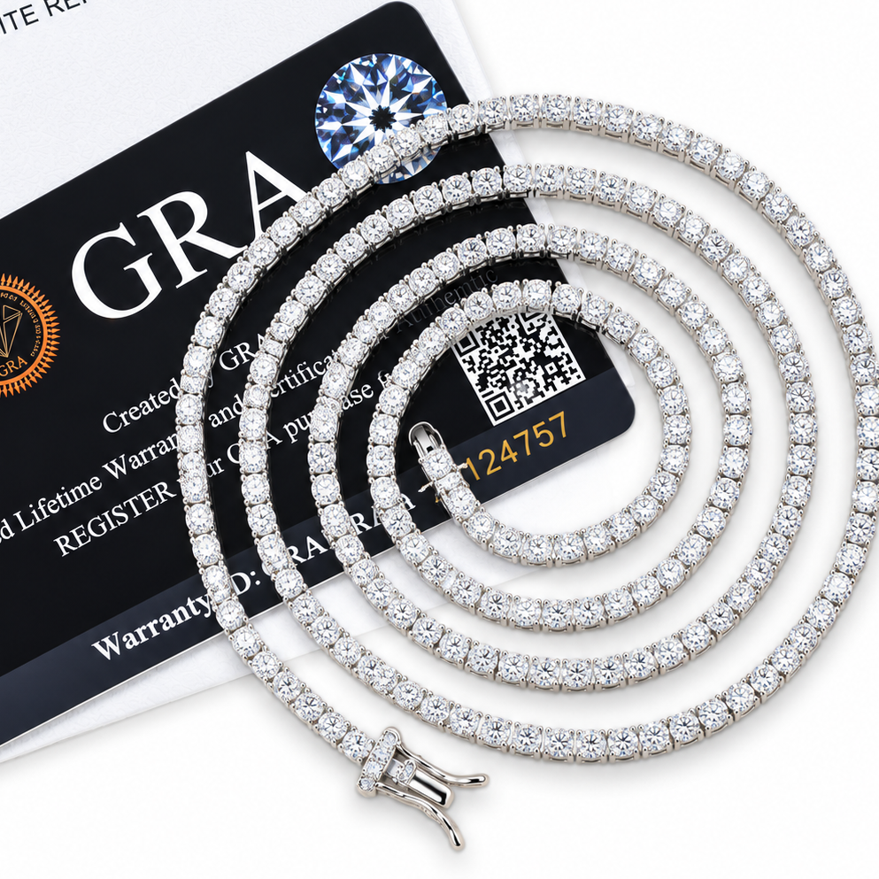 Moissanite Tennis Choker