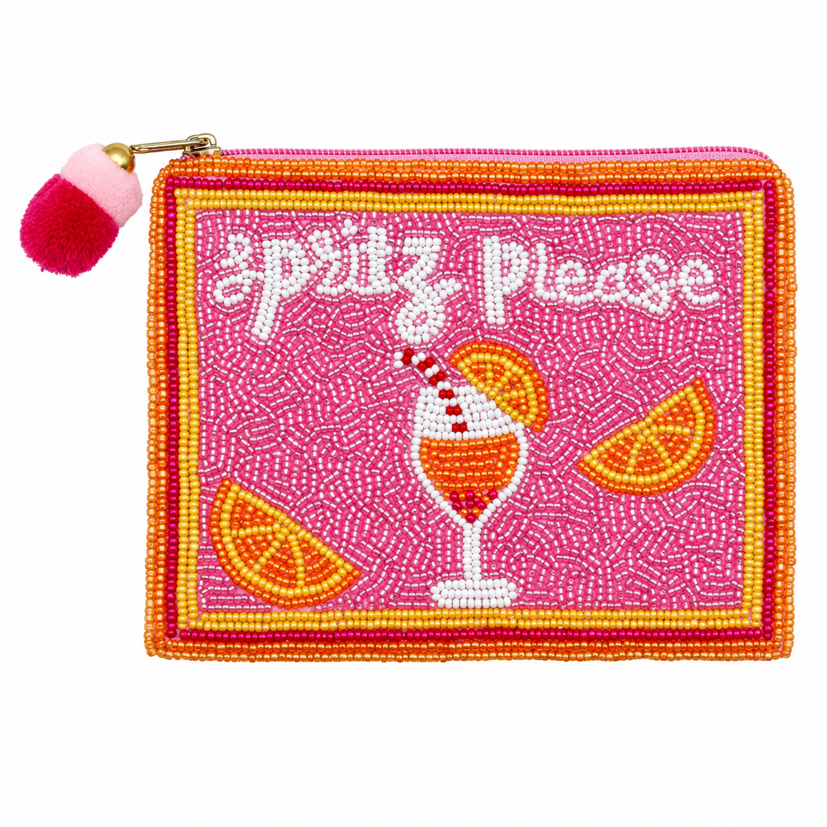 Spritz Please Beaded Purse