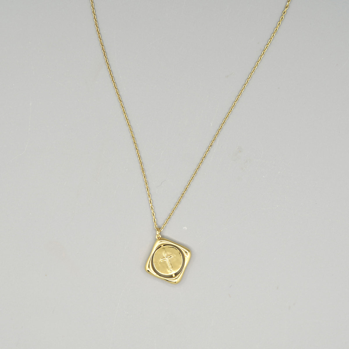 Faith + Fear Coin Necklace