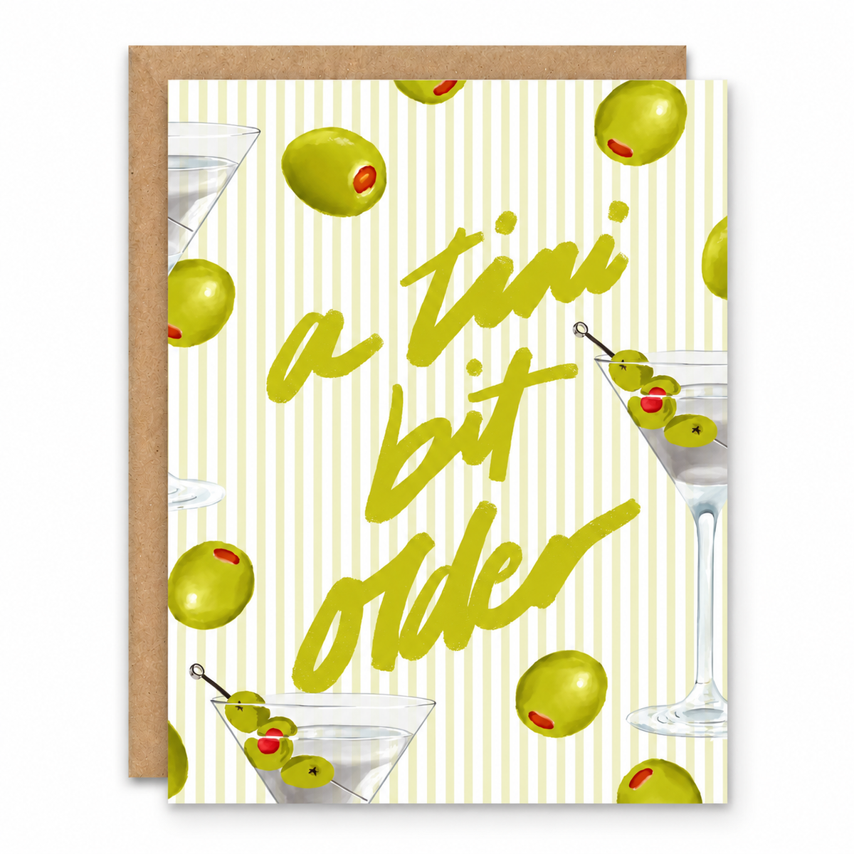 A Tini Bit Older Birthday Card