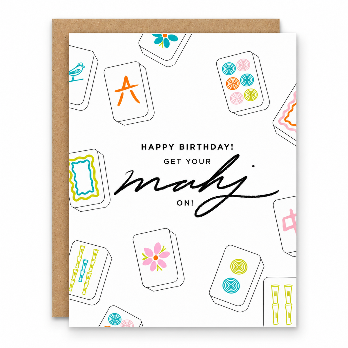 Mah-jongg card I can’t make fun of