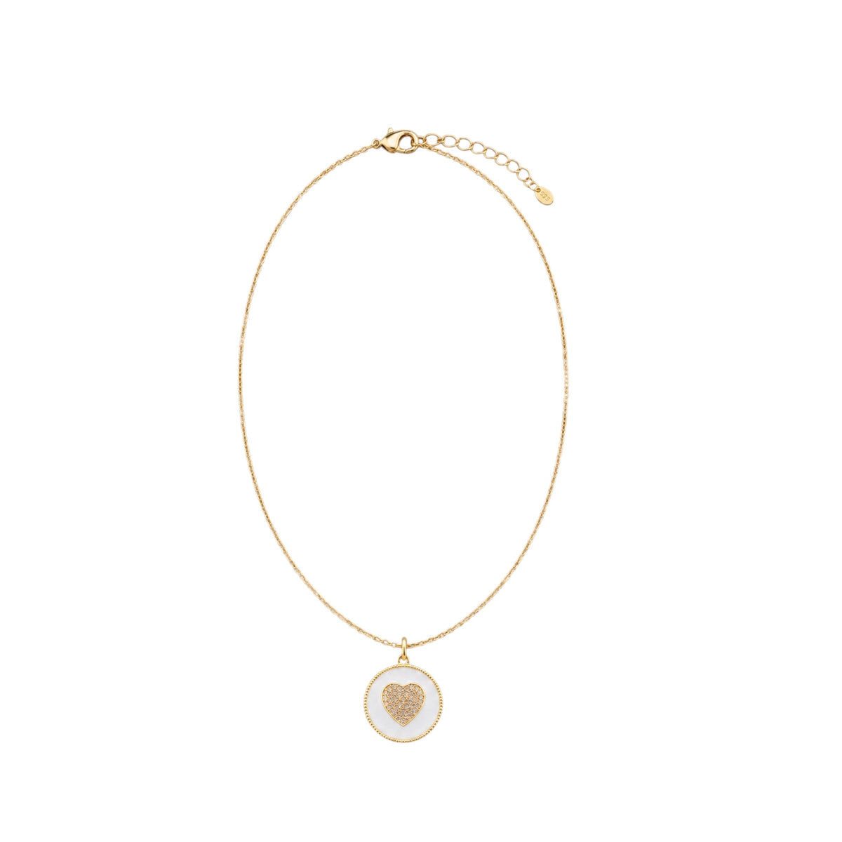Hope Enamel Necklace