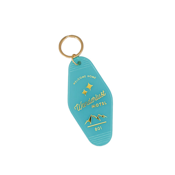 Wanderlust Motel Key Chain