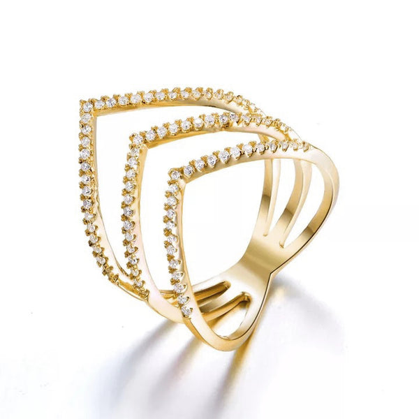 Chevron Ring