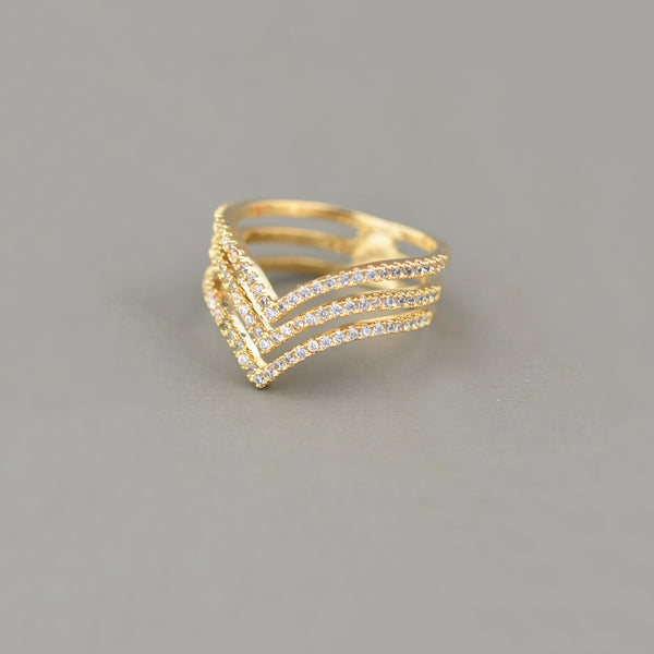Chevron Ring