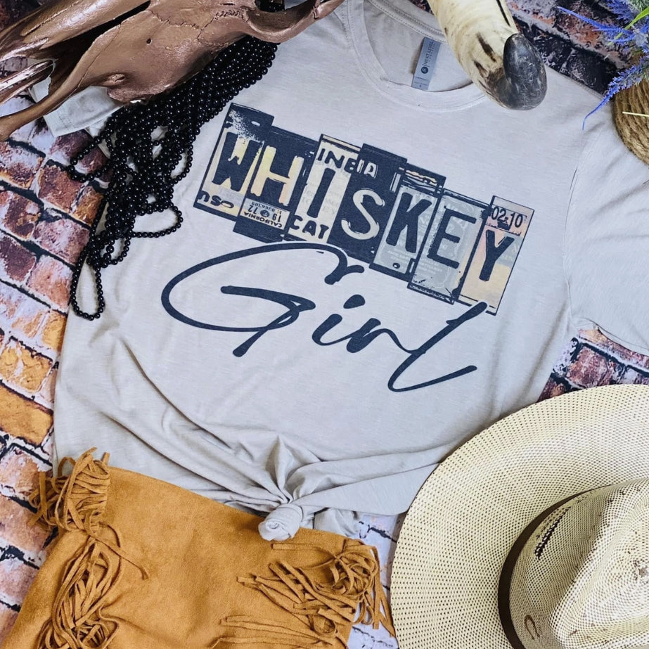 Whiskey sales girl shirt