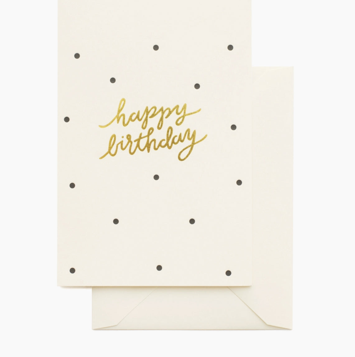 Gold Dotty Birthday