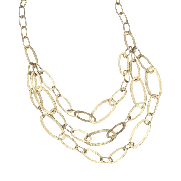 Multistrand Chain Necklace