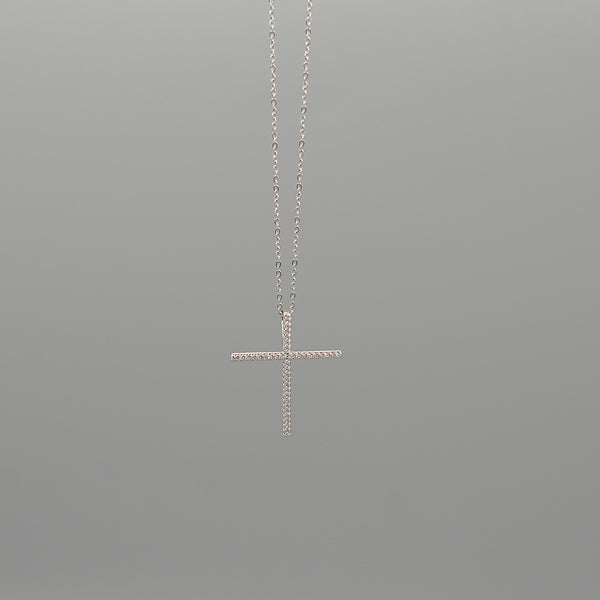 Floating Cross Pendant