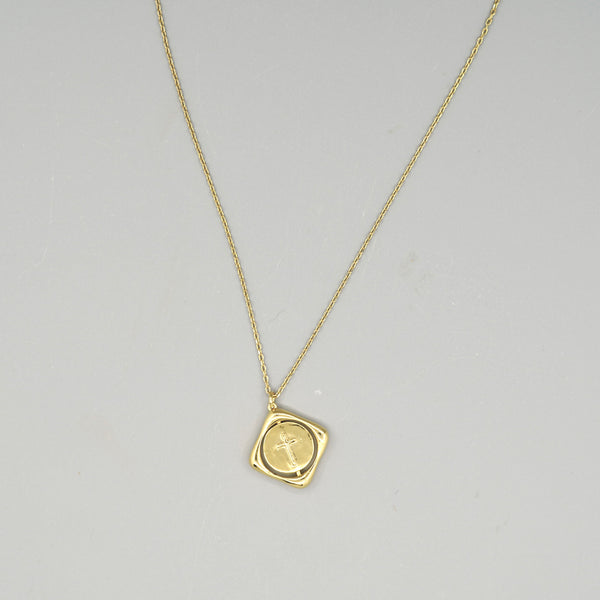 Faith + Fear Coin Necklace