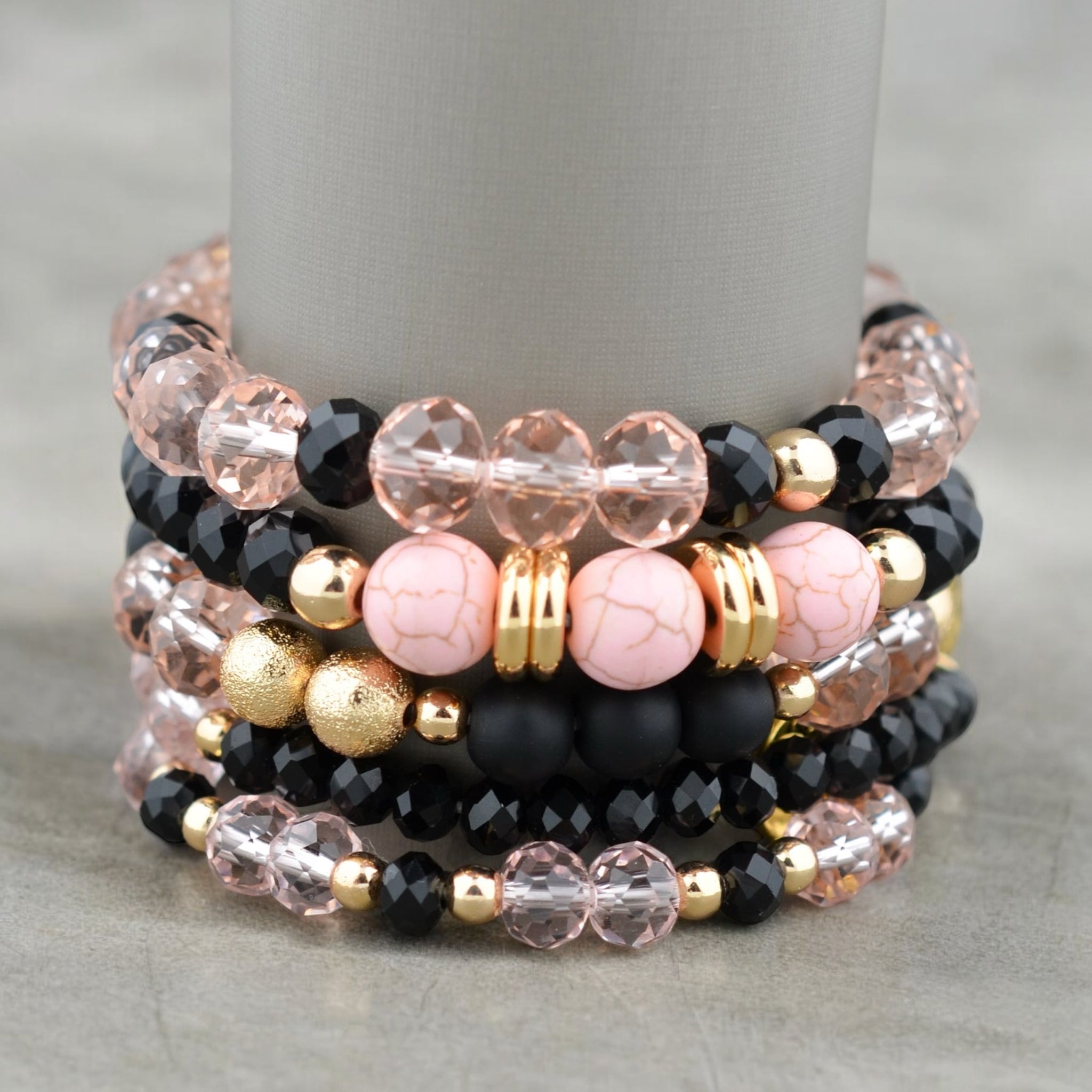 Bella Pink Turquoise Stack