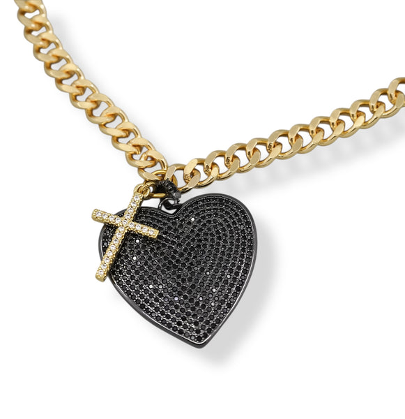 Redemption Heart Pendant Necklace