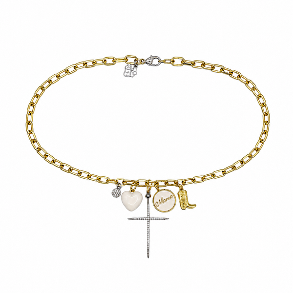 Kendra Cross Charm Necklace