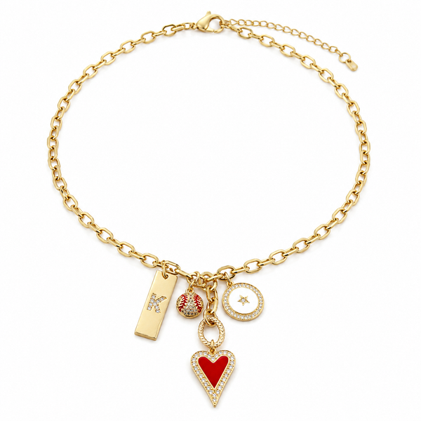 Syd Charm Pendant Statement Necklace