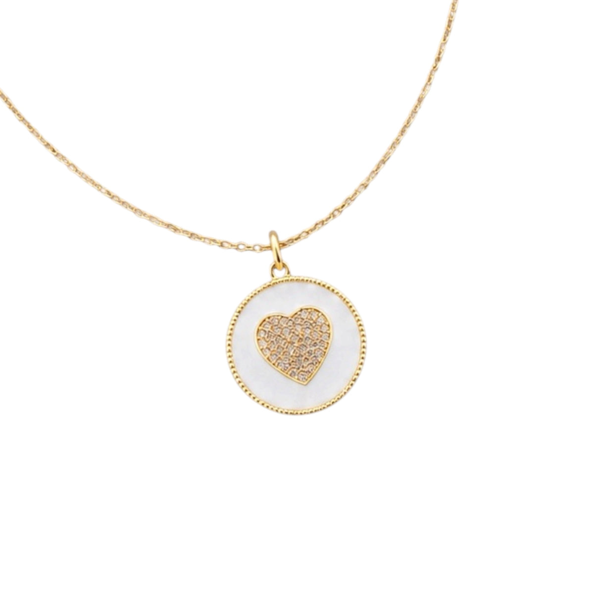Hope Enamel Necklace