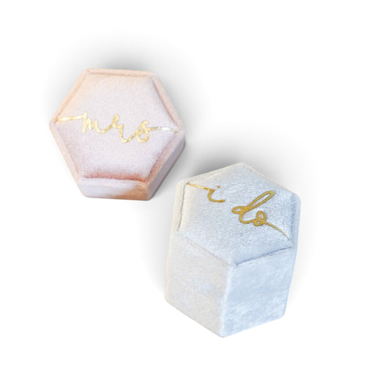 Velvet Ring Box