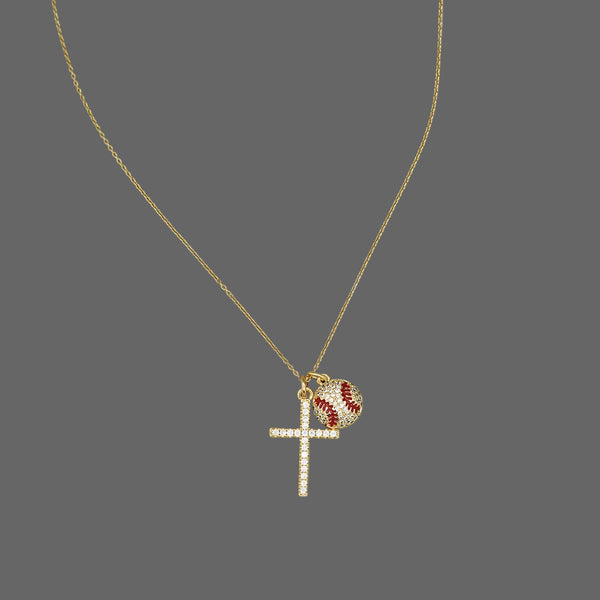 Cross + Baseball