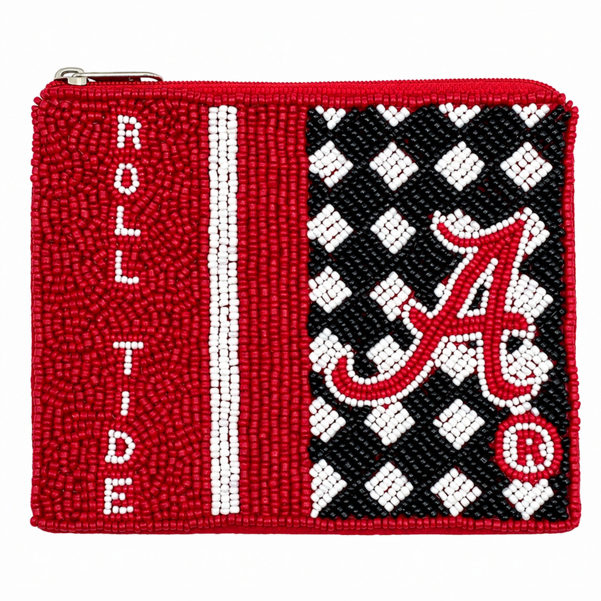 Licensed to Roll Beaded Pouch