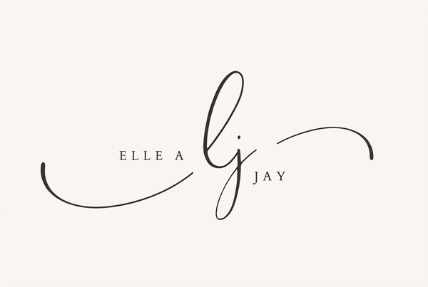 Elle a jay logo on a warm ivory background