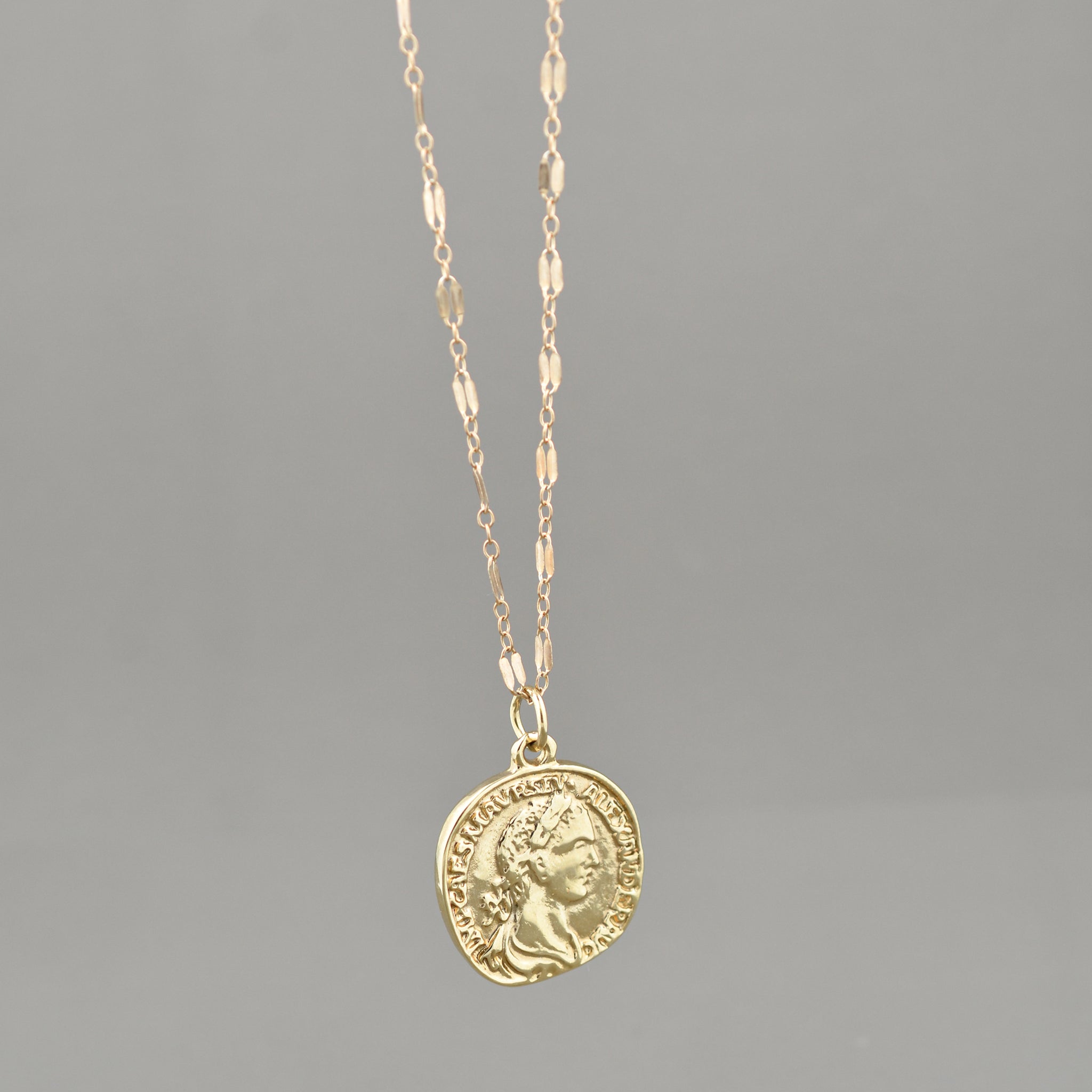 Louie Coin Necklace