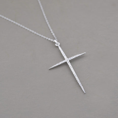 Anahi Cross Necklace