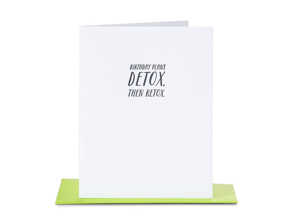 Detox and Retox