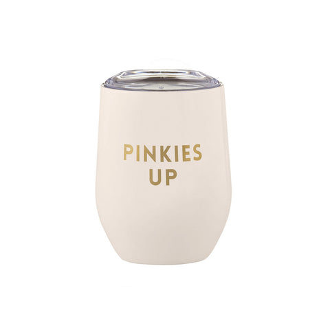 Pinkies Up Wine Tumbler