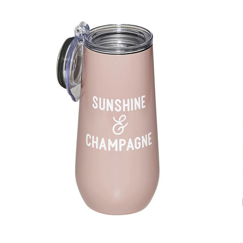 Sunshine and Champagne Tumbler
