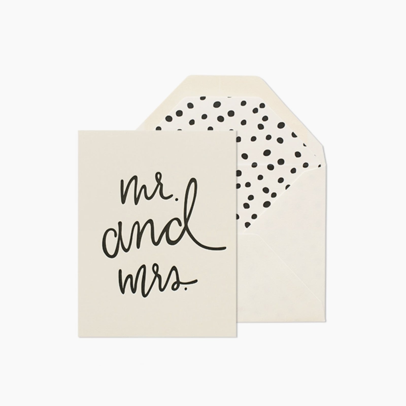 Mr. and Mrs. Engaged Card