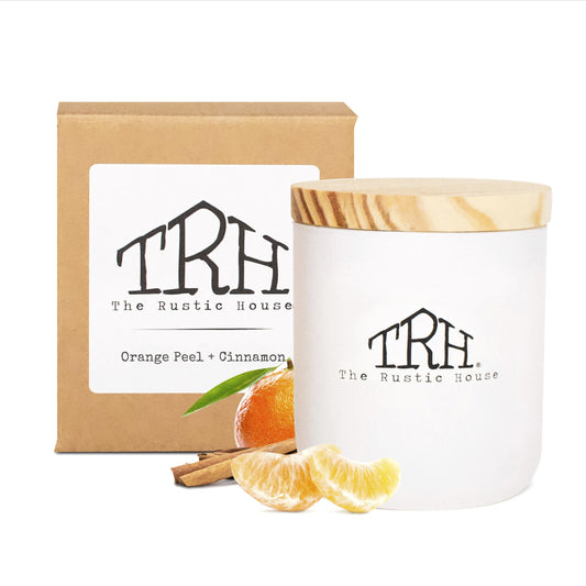 Orange Peel and Cinnamon Candle