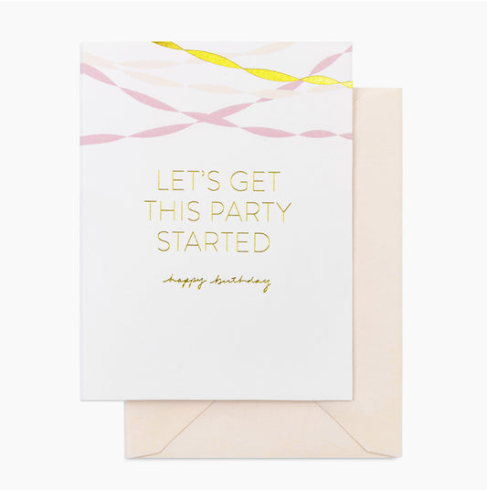 Birthday Streamers